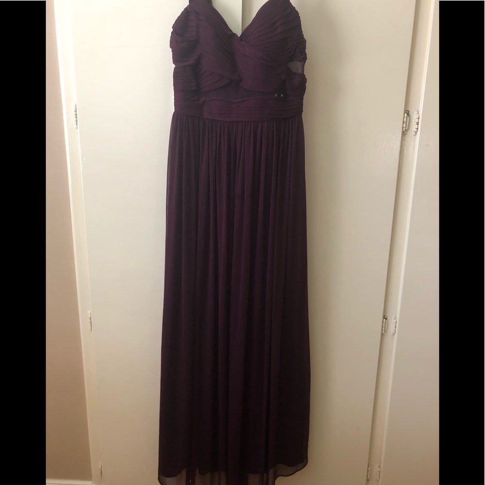 Plum dress